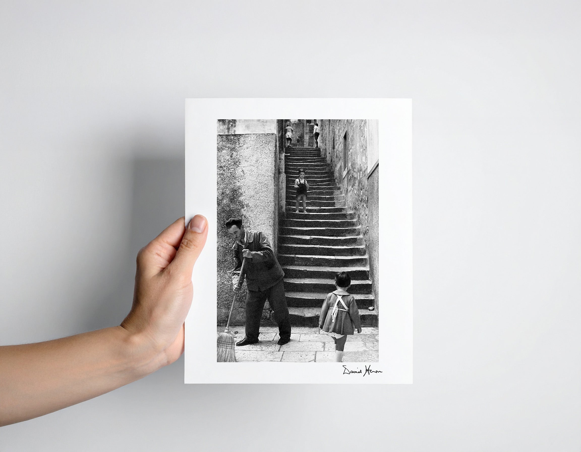 David Hurn: Dubrovnik Steps